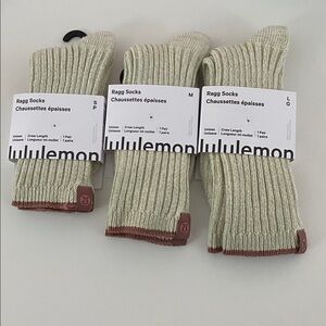 Lululemon - Ragg Socks - Crew Length - NWT